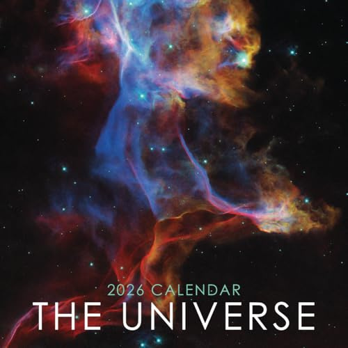 2026 Universe and Space 12 x 12 Square Hanging Wall Calendar with Stunning Images - No Plastic, Environmentally Friendly. Daily, Weekly, Monthly 12 Month Planner