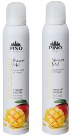 Pino Shower Me Duschschaum Mango Macadamia 200 ml (2)