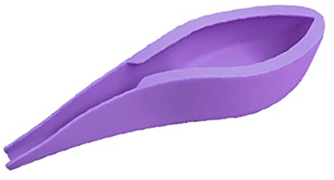 Doact Tragbares Urinal, Tragbares Wiederverwendbares Silikon-Notfall-Tols Weibliches Uriniergerät für Reisen für Schwangere Frauen (Lila)