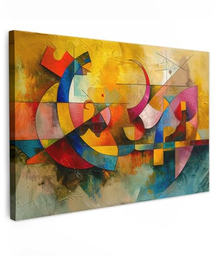 MuchoWow© Quadro Moderno Soggiorno 120x80 cm Decorazioni Da Parete Quadri Su Tela Da Salotto Grandi Foto Con Cornice Stampe Su Tela Camera Da Letto Cucina AstrattiArte - Astratto - Moderno