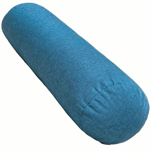 DOGACA Cuscino Cilindrico Divano 80/100/60/120 cm - Cuscino Tubolare Tubo Cervicale Cuscino Francese Cilindrico for Supporto Collo/lombare(A,15x60cm/6x24in)