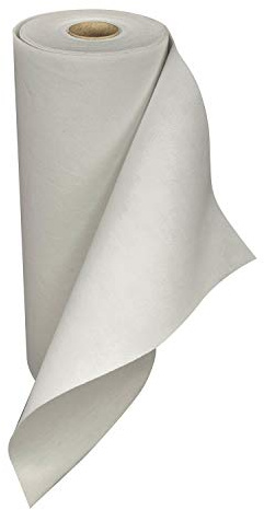 OLIVO.shop Läufer für Veranstaltungen, Teppichrolle, Teppichläufer, Hochzeit, Zeremonie, Party, Läufer für den Außenbereich, Meterware, rutschfest, Gehweg Romov (weiß, 1 x 5 m)