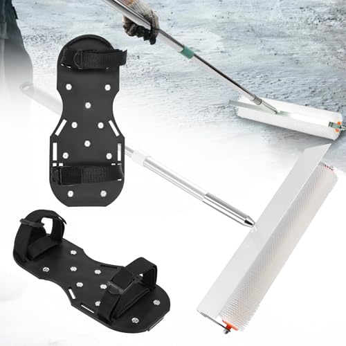 Epoxy Self-Levelling Cement Floor Tool Kit, Spiked Roller Self Levelling, Floor Construction Tool Spiked Roller, Spiked Shoes, DIY