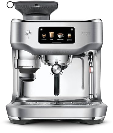 Sage - The Oracle Dual Boiler, Cafetera Superautomática con Vaporizador de Leche Manual y Automático - 16 Recetas Preestablecidas Incl. Espresso, Cappuccino, Flat White - Acero inoxidable