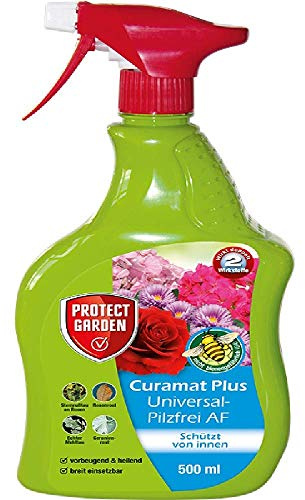 PROTECT GARDEN Curamat Plus Rosen Pilzfrei AF 1 Ltr + Lizetan Plus Schädlingsfrei AF 800 ml Spray
