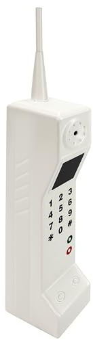 Retro 80s 90s Vintage Brick Cell Phone Ornament, Fake Cellular Phone Model, Old Fashioned Portable Cordless Mobile Simulation Photographic Prop, Party Decoration, Stage, Home Decor, Collectible Accent