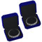 sesameless 2 Pcs Velvet Bracelet Boxes,Classic Jewellery Gift Box Women,Bangle Storage Gift Box For Engagement Wedding Mothers Day Birthday Anniversary (blue)