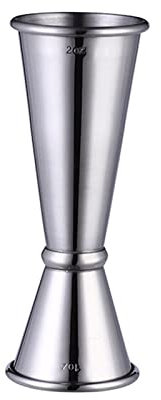 Jigger da cocktail con scala giapponese in acciaio inox, doppio misurino, strumenti professionali per baristi