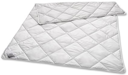 LINEA by böhmerwald Exclusive Bettdecke, 100% Kamelhaar, Weiß, 135 x 200 cm