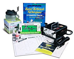 Iwata Beginner Airbrush Neo Cn Gravity Set by Iwata-Medea