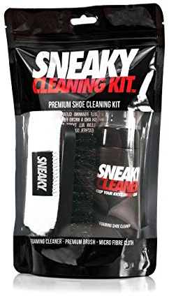 SNEAKY Kit de Limpieza Unisex Adulto, Juego Negro, Talla única