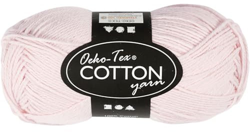 Creativ Cotton Yarn, Dusty Rose, One Size