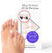 Original Miss Sophie UV Gel Pedi Wraps Nude Babyboomer I Nagelfolien für UV Pedicure I 27 Stück UV-Gel-Pediküre Wraps einfarbig I Nagelsticker für Fußnägel I Pediküre Nagelfolien