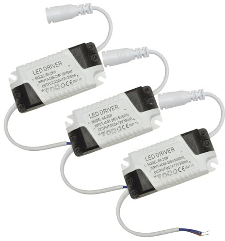 LED ATOMANT Pack 3x Driver Downlight - Panel - Plafon Led 14-20W DC para todo tipo de panel o plafon LED Standard. Cumple CE y ROHS.