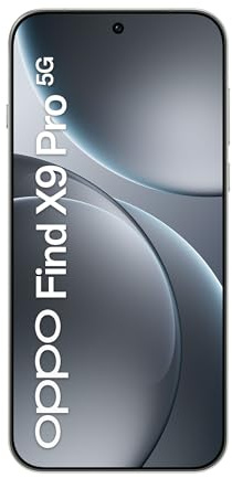OPPO Find X9 Pro 17,2 cm (6,78 Zoll) Dual-SIM Android 16.0 5G USB Type-C 16 GB 512 GB 7500 mAh (Silk White)