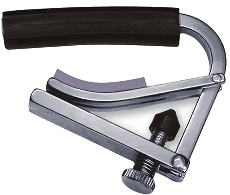 Shubb® C1 Kapodaster für E-Gitarre und Westerngitarre, nickel