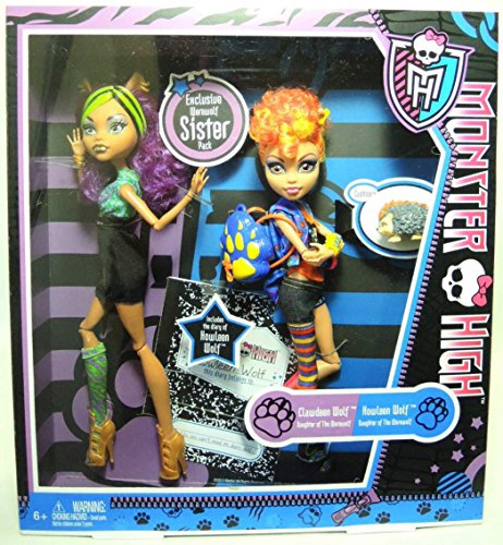 Monster High Clawdeen I Howleen Wolf (X5227) [ZABAWKA]