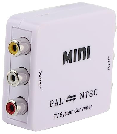 Lazmin HD 1080P TV Video Konverter PAL NTSC zu NTSC Video System Konverter Switcher Adapter