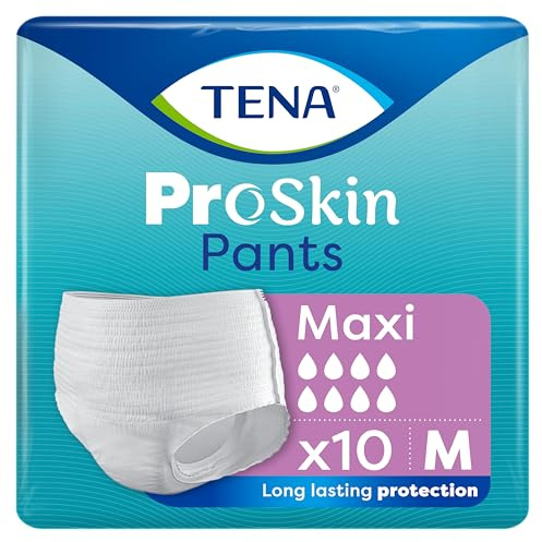 Tena Proskin Maxi Pants Culottes Absorbantes Fuites Urinaires Taille M 80-110cm x10