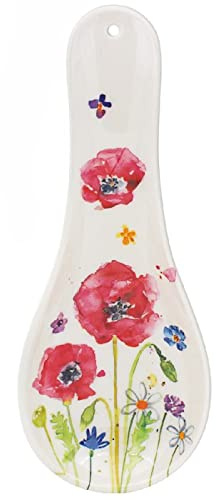 The Leonardo Collection Poppy Field Design Spoon Rest
