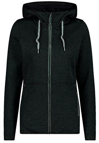 CMP Damen Hoodie Jacke, Eden-Nero, 40