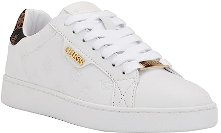 GUESS Damen Renzy Sneaker, weiß, 40 EU