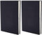 craspire Dehnbarer Bucheinband 6X9 Schwarze Elastische Notizbuchhülle Bis Zu 18.5 strapazierfähige, Waschbare, Wiederverwendbare Schutzhülle Für Liebhaber von Hardcover-Büchern, Taschenbüchern
