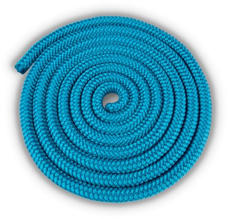 HAEST Springseil für Kinder & Erwachsene | 2,10 m Länge | Grün | 88 g Gewicht | Ideal für Schul- und Vereinssport | Robust & Anpassbar