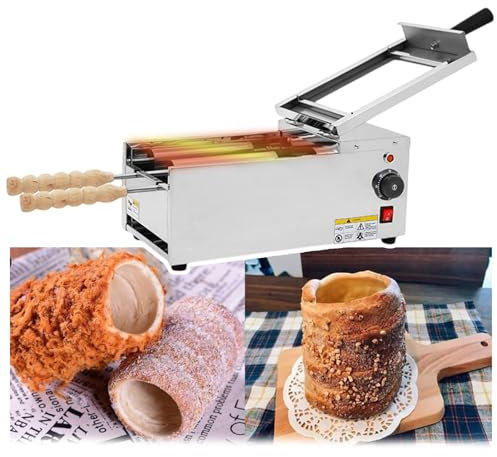 pedenencelia Máquina Comercial Hacer Cake Pops,con 2 Herramientas para Hornear,Luz Indicadora,Rotación Automática,Calentamiento A Temperatura Constante,para Restaurantes,Cocinas,Bares Y Más