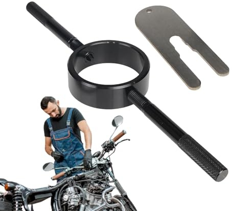 Strumento Compressore Molla Forcella Moto - Kit Compressore Molla Forcella In Alluminio | Strumento Di Manutenzione Capovolto Per Bici Da Strada, Compressore Per Carichi Pesanti Per Riparazione Di Mot