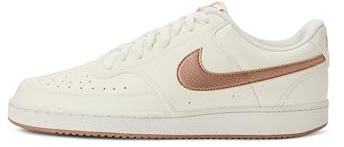 Nike Scarpe da Donna Nike Court Vision Low Next Nature, Sail Mtlc Red Bronze Rose Gold, 36.5 EU