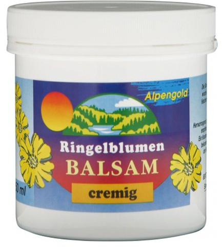 Alwag Ringelblumen Balsam Cremig 250 ml – Pflegender Hautbalsam mit Calendula – Für trockene & beanspruchte Haut – Reichhaltige Pflege – Tägliche Anwendung