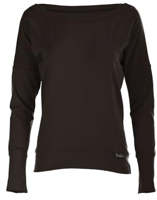 WINSHAPE Damen Freizeit Sport Dance Fitness Ws2 Longsleeve, Schwarz, L EU