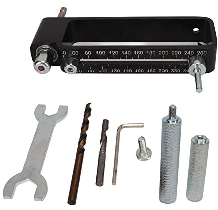 Apriforo Regolabile Fresa Circolare per Trapano Elettrico Ad Alta Precisione per la Foratura di Tavole di Legno