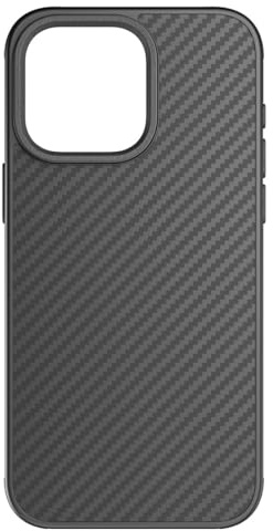 Black Rock Hülle für iPhone 15 Pro Max (stoßdämpfend, Schutz vor Sturzschäden, Antirutsch Struktur, Kratzschutz, Cover, Handyhülle für iPhone 15 Pro Max, Case, Handycase, elegante Hülle) schwarz