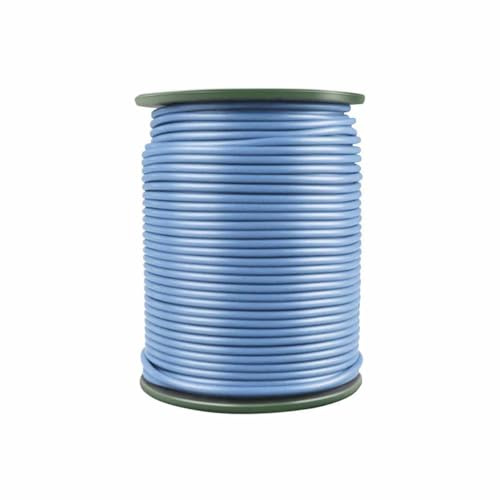 WOFDALY PVC Welding Wire, Plastic Welding Rods Diameter 4Mm 100M/Roll for Heat Fusion Welding of Commercial Flooring Rolls And Conductive Flooring Sheets,Blue