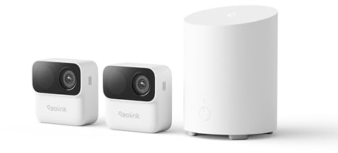 Reolink Kit Caméra Surveillance 2X Magnétique sans Fil, Autonomie 9 Mois
