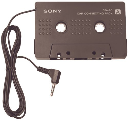 Sony CPA 9C Adaptateur cassette pour voiture Plastique Noir (Import Royaume Uni)