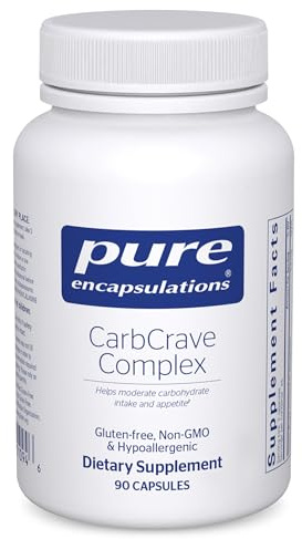 Pure Encapsulations CarbCrave Complex | with Sensoril Trim to Help Moderate Carbohydrate Intake and Lessen Appetite | 90 Capsules