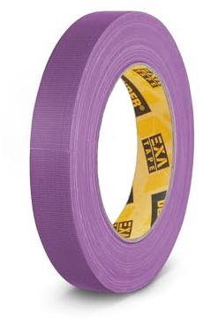 Adam Hall Accessories 58064 VIO - Cinta americana Violeta 19mm x 25m