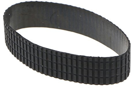 perfk Accessorio per Obiettivo per Nikon 18-200 F / 3.5-5.6 G ED VR II Zoom Grip Anello in Gomma Nera Facile Installazione