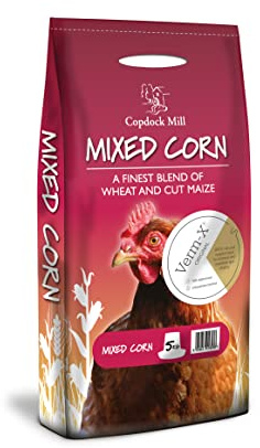 Copdock Mill Mixed Corn Poultry Feed with Verm-X 5kg﻿