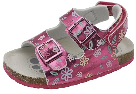 Chicco, Chicco Sandali con Doppio Cinturino e Velcro Posteriore, Confortevoli, Leggeri, Flessibili e Traspiranti, Bambine E Ragazze, Designed in Italy