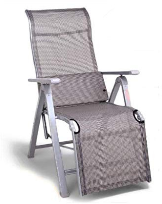 Guyifuny Klappbarer Loungesessel, robuste Gartenmöbel-Sets, Sonnenliege, Camping-Gartenstühle für Garten, Balkon, Terrasse