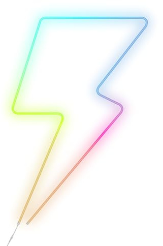 Trust Gaming GXT 904 Vybz Tira RGB 5m, Luces Flexible para Habitación Gamer, 44 Modos Luminosos, Control App, Sincronización Música, Luz Neon Strip para Juegos Juvenil Streaming