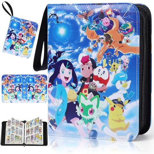 Sammelkarten Album mit Reißverschluss für Jungen und Mädchen