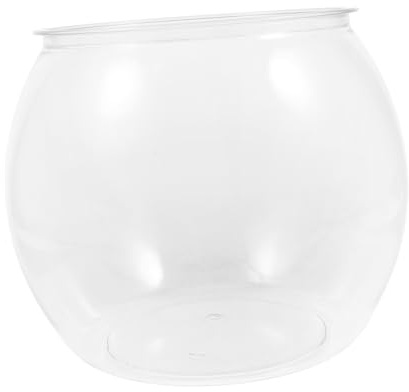 BESPORTBLE Aqua Fischglas- Aquarium Aus Kunststoff für Den Schreibtisch Betta-fischglashalter Büro-Aquarium für Die Inneneinrichtung