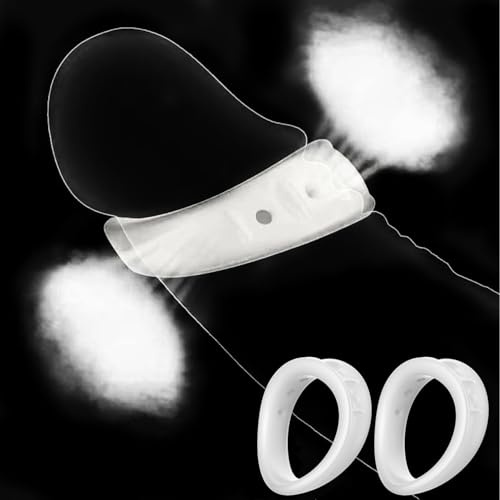 Sex Toys Anelli Pene 2 Pezzi, Anello per Pene da Uomo in Silicone Sexytoysys Uomo Coppia Ritardare L'eiaculazione Precoce e Aumenta la Potenza per L'erezione Anello Fallico Giocattoli Sessuali