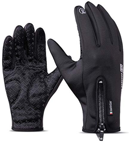 Cycling Handschuhe Ski Fitness Riding Gloves Waterproof Touch Screen Windproof Winter Warm Gloves for Motorcycle Running Skiing Hiking Camping Bike Gloves