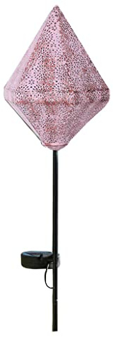 Luxform Lighting Solar LED Oriental Spike Light (Pink)